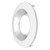 CMD-TRIM-8-CSH-WH-SM - 8" Clear-Specular Haze Reflector White Trim - Envision