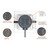 LED-CMDSQ-4-3M13-5CCT-UNV - 4" Square 13W Selectable CMD Downlight - Envision