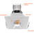 LED-MDL-1-ADJ-6W-30K-SQ-WH-12V - 6W 3000K 1" LV Square Gimbal Downlight 500 lm - Envision