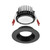MDJBX-3-TRIM-BLK-R - 3" Regressed Downlight Black Round Trim - Envision
