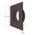 DLJBX-4RG-TRIM-BRZ-SQ - 4" Regressed Gimbal Bronze Square Trim for DLJBX Downlights - Envision