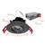 LED-DLJBX-ADJ-3-8W-5CCT-BLK-R - 3" 8W Selectable CCT Gimbal Downlight Black - Envision