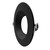 DLJBX-6RG-TRIM-BLK-R - 6" Regressed Gimbal Round Trim Black - Envision