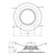 LED-DL-ADJ-5/6-16.5W-5CCT-BLK - 16.5W 5/6" Adjustable LED Downlight Selectable CCT - Envision
