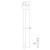 PL-24-ALM-BL-12V - 24" Aluminum 12V Path Light Stem Black G4 Base - Envision