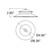 PL-H-ALM-BL-3 - Aluminum Style 3 Path Light Cap 12V Black - Envision