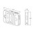 LED-EM-EXT-RG-BL - 3W LED Emergency Exit Sign Red/Green Selectable Black - Envision