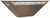 WS-85S - 15W Wall Sconce Fly Light Trap Gold Vein - Gardner Fly Lights