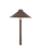 PTH075-AB-1936 - 7.5" Antique Brass Traditional Hat Path Light Fixture - Sollos
