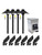 SSP-1-TB - Simple Pack Landscape Lighting Kit Textured Black - Sollos
