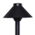 PSH055-TB-12-JC3/830/IP65/LED - 5.5" LED Straight Hat Path Light 3000K IP65 Textured Black - Sollos
