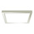 TRS-SM-12I-BN - 12" Square Surface Mount Trim Ring Brushed Nickel - Portor Lighting
