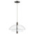 SM24701CLBC - Arya 14" LED Suspension Pendant Black Chrome - Studio M