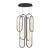 SM24885GM - Trance Multi-Light Pendant Gunmetal - Studio M