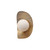 SM32360SWNAB - Chips 4W LED Wall Sconce Natural Aged Brass - Studio M
