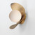 SM32360SWNAB - Chips 4W LED Wall Sconce Natural Aged Brass - Studio M