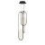 SM24883GM - Trance Multi-Light Pendant Gunmetal - Studio M