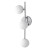 SM24901WTPC - Contour 3-Light LED Wall Sconce Polished Chrome - Studio M