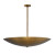 SM81856WBR - Vesta LED Pendant Semi-Flush Weathered Brass - Studio M