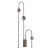 SM24929MSKBC - Dreamer 62" LED Floor Lamp 12W Black Chrome 3000K - Studio M