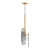 SM24812MSKNAB - Megalith 7" LED Multi-Light Pendant Natural Aged Brass - Studio M