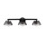 SM31003MSKBK - Domain 3-Light LED Bath Vanity Smoke Matte Black - Studio M