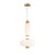 SM18592GLD - Gusto 1-Light LED Single Pendant Gold 12in - Studio M