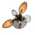 SM49300EMSKBK - Ray Dance Cluster LED Wall Sconce Black 30x19 - Studio M