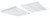 VOLUME7A/S045UNVD8SC8/24/BLE/E - 2x4 LED Troffer - Sylvania