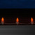 WGC-77823 - C7 Amber LED Commercial Halloween Lights, 25 Lights, 25', White Wire, 12" Spacing - Wintergreen Corporation