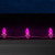 WGC-79936 - C7 Pink LED Commercial Lights, 100 Lights, 100', White Wire, 12" Spacing - Wintergreen Corporation