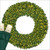 WGC-80986 - 72" 5mm Warm White LED Commercial Olympia Pine Prelit Wreath, 600 Lights - Red Sleigh