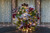 WGC-81474 - 37" Warm White LED Commercial Mega Sphere Light Ball, Fold Flat, 450 Lights, White Wire - Wintergreen Corporation