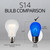 WGC-81589 - S14 Blue LED FlexFilament Shatterproof Bulbs, 5-Pack - Wintergreen Corporation