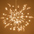WGC-81704 - 15" Silver Starburst Lighted Branches with Leaves, Warm White LED, 100 Lights - Wintergreen Corporation