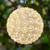 WGC-82870 - 7.5" 5mm Warm White LED Twinkle Starlight Sphere, 120 Lights, Green Wire - Wintergreen Corporation