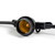 WGC-83278 - E26 Medium Light Patio Stringer, 10 Amp SJTW, 45', Black Wire, 36" Spacing - Wintergreen Corporation