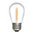 WGC-83586 - S14 Warm White LED Shatterproof Straight Filament Bulbs, 25-Pack - Wintergreen Corporation