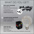 WGC-84132 - 15' Warm White LED Commercial Patio String Light Set with 10 G95 Fairy Light Bulbs, Black Wire, 18" Spacing - Wintergreen Corporation