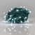 WGC-84160 - 5mm Cool White LED Standard Christmas Lights, 50 Lights, 25.2', Green Wire, 6" Spacing - Wintergreen Corporation