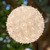 WGC-84292 - 10" T5 Warm White LED Twinkle Starlight Sphere, 150 Lights, Green Wire - Wintergreen Corporation