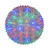WGC-84302 - 7.5" T5 Multicolor LED Starlight Sphere, 100 Lights, Green Wire - Wintergreen Corporation