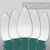 WGC-84587 - C9 Cool White LED Commercial Smooth Christmas Lights, 25 Lights, 25', Green Wire, 12" Spacing - Wintergreen Corporation