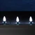 WGC-84588 - C9 Cool White LED Commercial Smooth Christmas Lights, 50 Lights, 50', Green Wire, 12" Spacing - Wintergreen Corporation