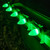 WGC-84612 - C7 Green LED Commercial Smooth Christmas Lights, 100 Lights, 100', Green Wire, 12" Spacing - Wintergreen Corporation