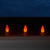WGC-84653 - C9 Amber LED Commercial Smooth Lights, 25 Lights, 25', White Wire, 12" Spacing - Wintergreen Corporation