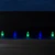 WGC-84677 - C9 Blue/Green LED Commercial Smooth Christmas Lights, 50 Lights, 50', White Wire, 12" Spacing - Wintergreen Corporation