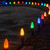 WGC-84818 - C9 Multicolor LED Commercial Christmas Pathway Lights, 5" Stakes, 100 Lights, 100', Green Wire, 12" Spacing - Wintergreen Corporation