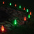 WGC-84827 - C9 Green/Red LED Commercial Christmas Pathway Lights, 5" Stakes, 100 Lights, 100', Green Wire, 12" Spacing - Wintergreen Corporation