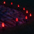 WGC-84849 - C7 Red LED Commercial Christmas Pathway Lights, 5" Stakes, 100 Lights, 100', Green Wire, 12" Spacing - Wintergreen Corporation